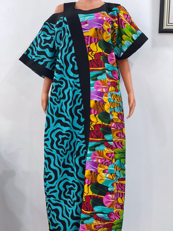 Fuzee Ankara Gown