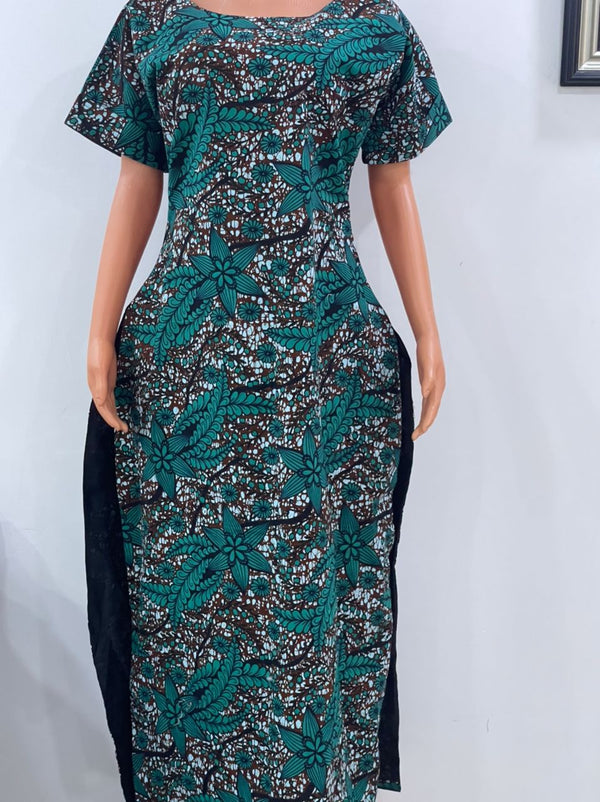 Fuzee long top with side slit