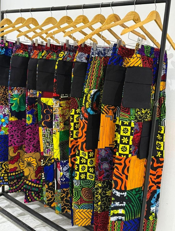 Fuzeedesigns patched trouzer